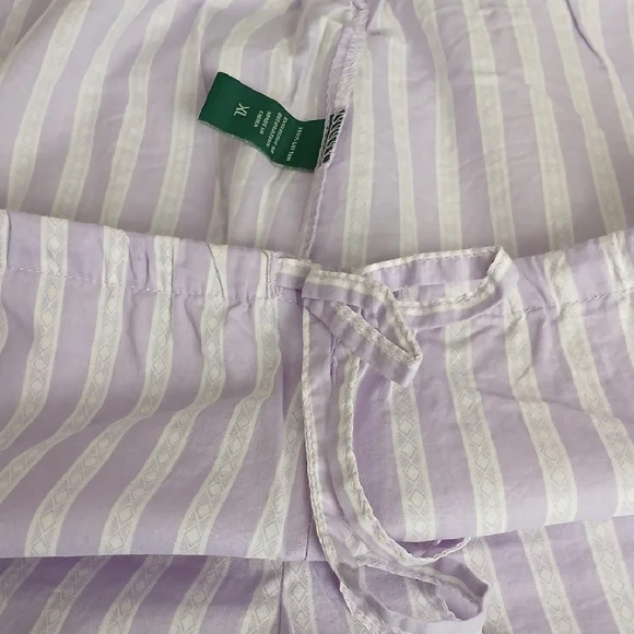 Ralph Lauren Purple Striped Pajama Set - Picture 5 of 6